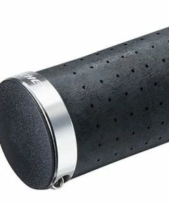 Poignées De Vélo En Cuir Synthétique Noir Classic - Ritchey -VTT Boutique poignees de velo en cuir synthetique noir classic ritchey full 3