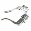 Poignées Frein Vélo Supplémentaires B Levers Crosstop BLB Argent