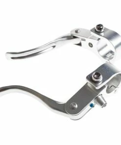 Poignées Frein Vélo Supplémentaires B Levers Crosstop BLB Argent