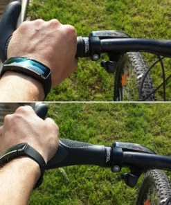 VELO Poignées Vélo Ergonomiques Avec Cornes Triple Densité - La Paire -VTT Boutique poignees velo ergonomiques avec cornes triple densite la paire full 5