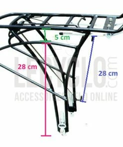 Monz Porte Bagage Arrière Pour Vélo De 24 à 28 Pouces -VTT Boutique porte bagage arriere pour velo de 24 a 28 pouces full 4