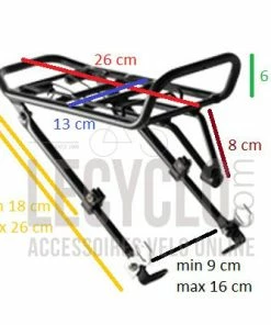 Ostand Porte Bagage Avant Ou Arrière Pour Vélo 6 Ostand Porte Bagage Avant Ou Arrière Pour Vélo -VTT Boutique porte bagage avant ou arriere pour velo full 3