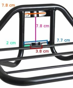 Porte Bagage De Vélo Avant Large Steco 8 Porte Bagage De Vélo Avant Large Steco -VTT Boutique porte bagage de velo avant large steco full 3