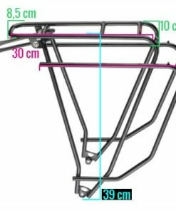 Porte Bagage De Vélo TUBUS Logo Evo Noir -VTT Boutique porte bagage de velo tubus logo evo noir full 4