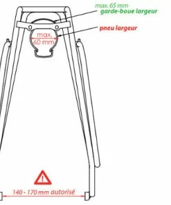 Porte Bagage De Vélo TUBUS Logo Evo Noir -VTT Boutique porte bagage de velo tubus logo evo noir full 6