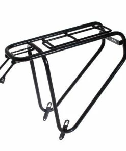 Porte Bagage Noir Charge 35 Kg Vélo Steco