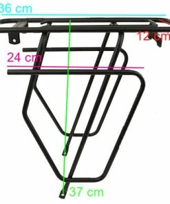 Porte-bagages Arrière Jusqu'à 25 Kg Tublic Slim Steco -VTT Boutique porte bagages arriere jusqu a 25 kg tublic slim steco full 3