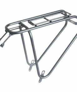 Porte Bagages Vélo Argent Charges Lourdes 35 Kilos Steco