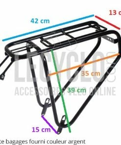 Porte Bagages Vélo Argent Charges Lourdes 35 Kilos Steco 5 Porte Bagages Vélo Argent Charges Lourdes 35 Kilos Steco -VTT Boutique porte bagages velo argent charges lourdes 35 kilos steco full 3