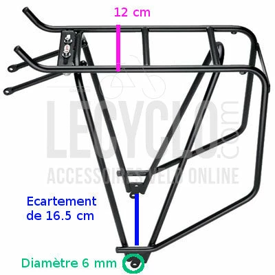 Porte Bagages Vélo Cargo Charges Lourdes Tubus 6 Porte Bagages Vélo Cargo Charges Lourdes Tubus – Image 6