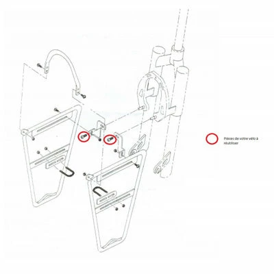 Brandless Porte Sacoche Avant Pour Fourche Rigide Ou Suspendue 2 Brandless Porte Sacoche Avant Pour Fourche Rigide Ou Suspendue – Image 2