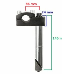 Potence Plongeur Pour Vélo BMX ZOOM 5 Potence Plongeur Pour Vélo BMX ZOOM -VTT Boutique potence plongeur pour velo bmx zoom full 3