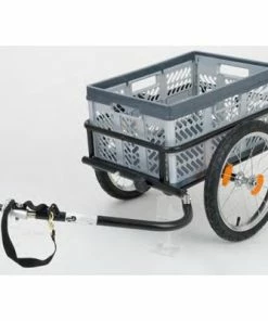 Monz Remorque 16 Pouces Avec Bras Pour Remorque Vélo Ou à Pied