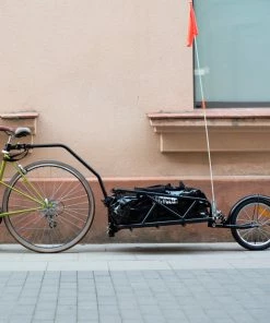 Brandless Remorque De Vélo Mono Roue Sur Tige De Selle Avec Sac étanche