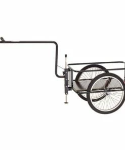 Remorque Der Roland 90L Sur Tige De Selle Avec Béquille