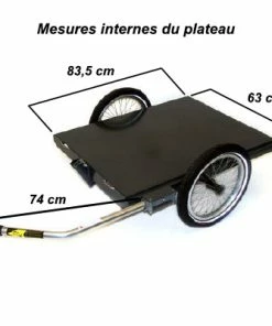 Remorque Pour Vélo Roland Trolley M -VTT Boutique remorque pour velo roland trolley m full 5