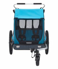 Remorque Poussette 2 Enfants Pour Vélo Thule Chariot Coaster XT -VTT Boutique remorque poussette 2 enfants pour velo thule chariot coaster xt full 3