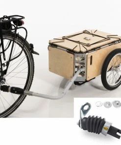 Remorque Vélo Bois Avec Coffre Modulable Flos 2425 Carette -VTT Boutique remorque velo carette flos 5