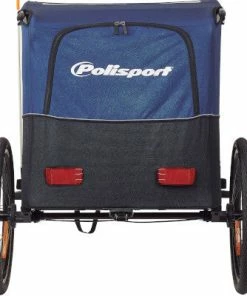 Remorque Vélo Enfant 2 Places Pliable Avec Suspension Polisport -VTT Boutique remorque velo enfant 2 places pliable avec suspension polisport full 3