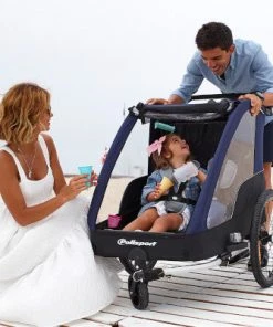 Remorque Vélo Enfant 2 Places Pliable Avec Suspension Polisport -VTT Boutique remorque velo enfant 2 places pliable avec suspension polisport full 5