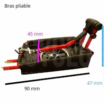 Remorque Vélo Monoroue Carry Angel Peruzzo Sur Tige De Selle 5 Remorque Vélo Monoroue Carry Angel Peruzzo Sur Tige De Selle – Image 5