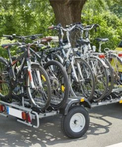 Remorque Vélo Pour 6 Vélos Et Bagages Titan 6 Mottez