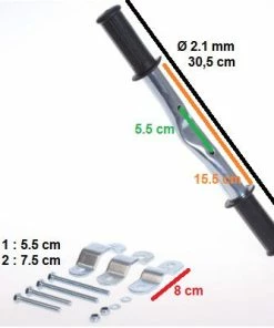 Repose Pieds Sur Cadre Vélo Pour Siège Enfant Avant - Steco -VTT Boutique repose pieds sur cadre velo pour siege enfant avant steco full 3