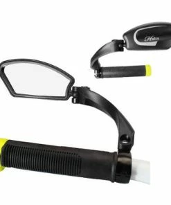 Rétroviseur Hafnium Sur Guidon De Vélo Gauche -VTT Boutique retroviseur hafnium sur guidon de velo gauche full 3