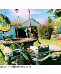 Messingschlager Rétroviseur Pour Vélo Avec Bras Long Et Grand Miroir 105 Mm -VTT Boutique retroviseur pour velo avec bras long et grand miroir 105 mm full 6