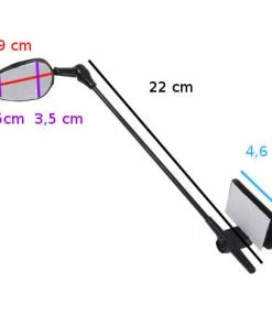 Brandless Rétroviseur Sur Casque De Vélo -VTT Boutique retroviseur sur casque de velo full 6