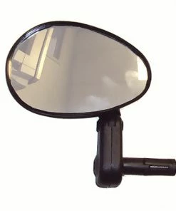 Messingschlager Rétroviseur Vélo Avec Miroir Large Convexe Embout De Guidon