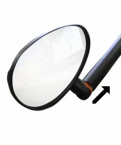 Messingschlager Rétroviseur Vélo Avec Miroir Large Convexe Embout De Guidon -VTT Boutique retroviseur velo avec miroir large convexe embout de guidon full 3