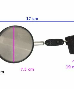 Brandless Rétroviseur Vélo Réglable Gauche Ou Droit Sur Bout De Guidon 7 Brandless Rétroviseur Vélo Réglable Gauche Ou Droit Sur Bout De Guidon -VTT Boutique retroviseur velo reglable gauche ou droit sur bout de guidon full 4