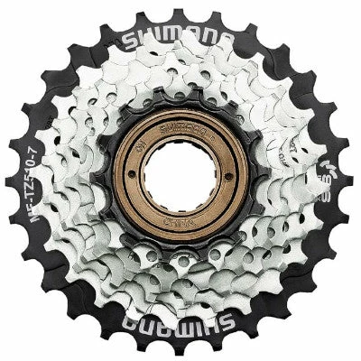 Roue Libre Shimano Tourney 7V MF-TZ510-7 14-28 Argent/noir 1 Roue Libre Shimano Tourney 7V MF-TZ510-7 14-28 Argent/noir