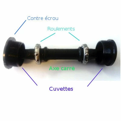 Messingschlager Roulement Pour Axe De Pédalier Carré BSA 2 Messingschlager Roulement Pour Axe De Pédalier Carré BSA – Image 2