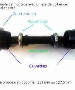 Oxford Roulements à Billes Pour Boitier De Pédalier Axe Carré -VTT Boutique roulements a billes pour boitier de pedalier axe carre full 4