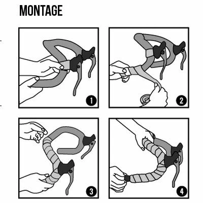 Ruban De Guidon Vélo Orange Maxi Cork Velox - Paire 3 Ruban De Guidon Vélo Orange Maxi Cork Velox - Paire – Image 3