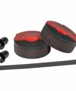 Ergotec-Humpert Rubans De Cintre Vélo Avec Gel Sanremo Ergotec - Noir Et Rouge