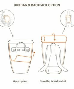 Sac à Dos Modulable En Sacoche De Vélo CityGo Bike 23 L Vaude 9 Sac à Dos Modulable En Sacoche De Vélo CityGo Bike 23 L Vaude -VTT Boutique sac a dos modulable en sacoche de velo citygo bike 23 l vaude full 4