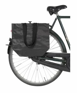 Sac Cabas Sur Porte Bagages Arrière Bikezac 2.0 Cobags -VTT Boutique sac cabas cobags noir