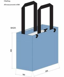 Sac Cabas Sur Porte Bagages Arrière Bikezac 2.0 Cobags -VTT Boutique sac cabas sur porte bagages arriere bikezac 2 0 cobags full 6