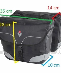 Sacoche Arrière à Pont 2 Volumes (2 X 7L) Hapo-G -VTT Boutique sacoche arriere a pont 2 volumes 2 x 7l hapo g full 4