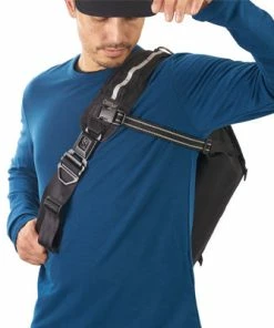 Chrome Industries Sacoche Citizen Messenger Bandoulière Noire Chrome -VTT Boutique sacoche citizen messenger bandouliere noire chrome full 3