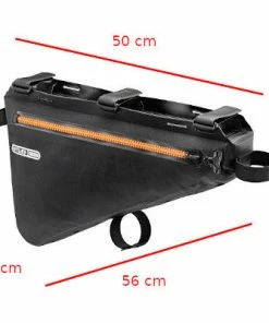 Sacoche De Cadre Noire Bikepacking 6L Ortlieb -VTT Boutique sacoche de cadre noire bikepacking 6l ortlieb full 3