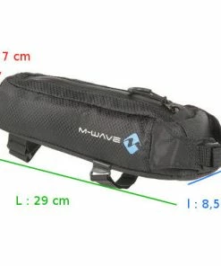 Sacoche De Cadre Vélo 0.75L Bikepacking M-wave -VTT Boutique sacoche de cadre velo 0 75l bikepacking m wave full 5