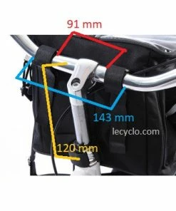 Sacoche De Guidon 8L Avec Porte-carte Mali Basil -VTT Boutique sacoche de guidon 8l avec porte carte mali basil full 6