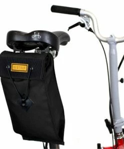Sacoche De Selle Noire Pour Vélo Pliant Restrap City