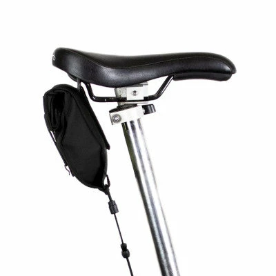 Sacoche De Selle Noire Pour Vélo Pliant Restrap City 4 Sacoche De Selle Noire Pour Vélo Pliant Restrap City – Image 4
