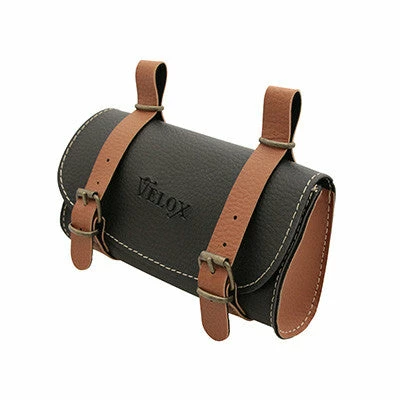 Sacoche De Selle Vélo Vintage Noire Et Caramel Velox 1 Sacoche De Selle Vélo Vintage Noire Et Caramel Velox