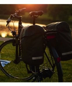 Sacoche De Vélo Double 24.5 L Heda Racktime -VTT Boutique sacoche de velo double 24 5 l heda racktime full 6